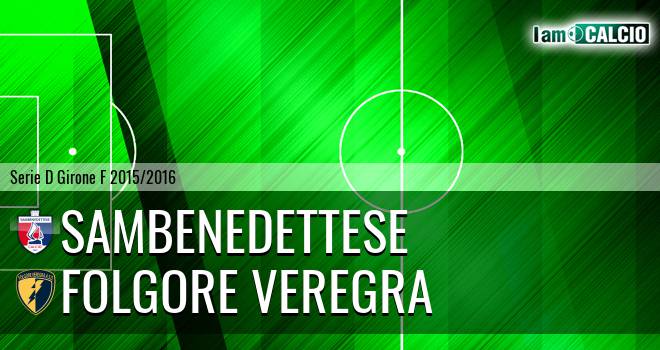 Sambenedettese - Folgore Veregra