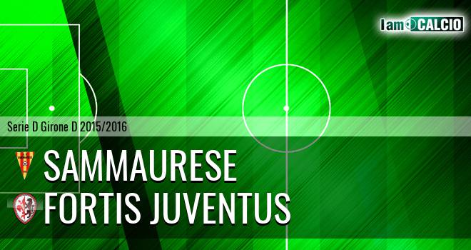 Sammaurese - Fortis Juventus