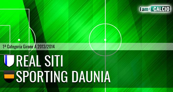 Real Siti - Sporting Daunia