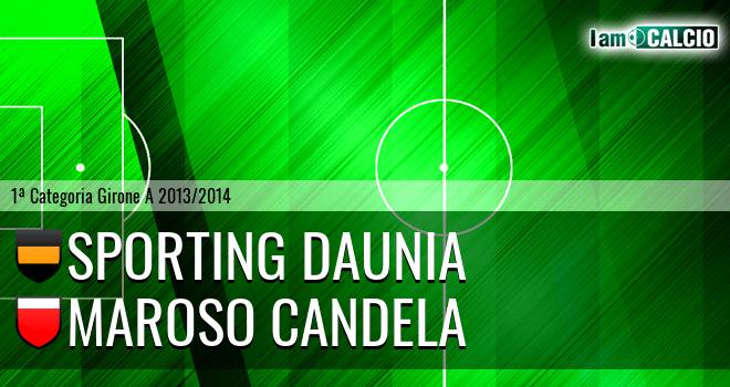 Sporting Daunia - Maroso Candela