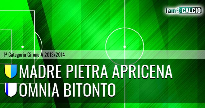 Madre Pietra Apricena - Bitonto Calcio