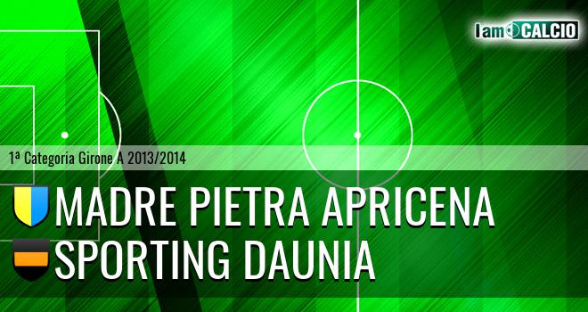 Madre Pietra Apricena - Sporting Daunia