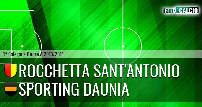 Rocchetta Sant'Antonio - Sporting Daunia