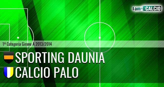 Sporting Daunia - Città di Palo Calcio