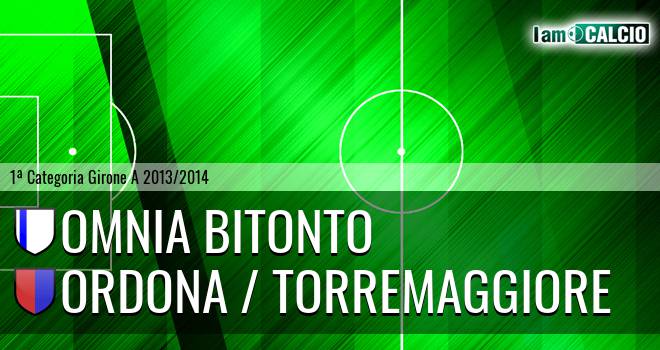 Bitonto Calcio - Ordona / Torremaggiore