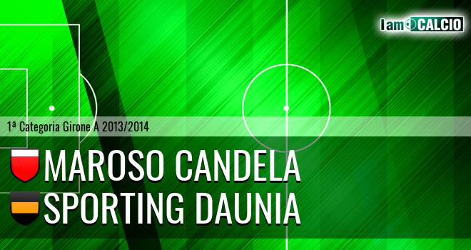 Maroso Candela - Sporting Daunia