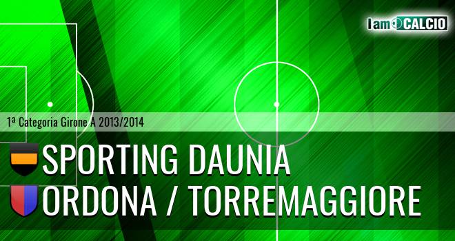 Sporting Daunia - Ordona / Torremaggiore