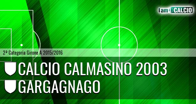 Calcio Calmasino 2003 - Gargagnago