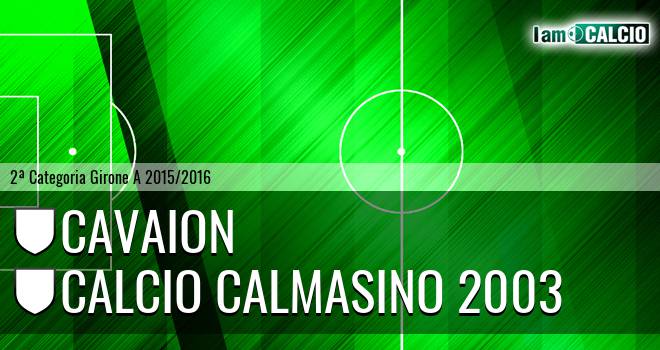 Cavaion - Calcio Calmasino 2003