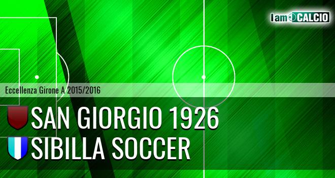 San Giorgio 1926 - Sibilla Soccer