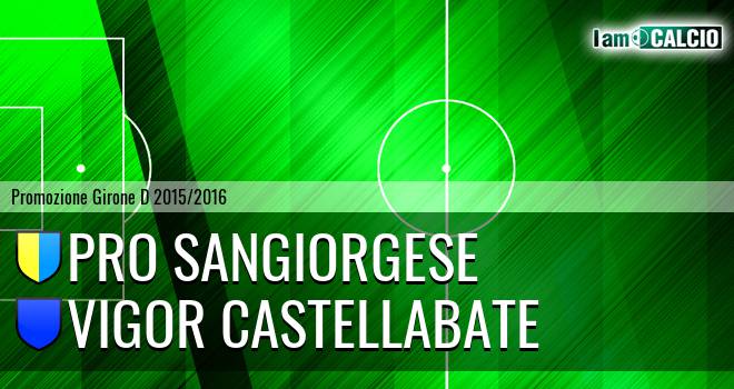 Pro Sangiorgese - Vigor Castellabate