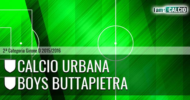 Calcio Urbana - Boys Buttapietra