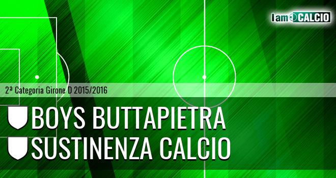 Boys Buttapietra - Sustinenza Calcio