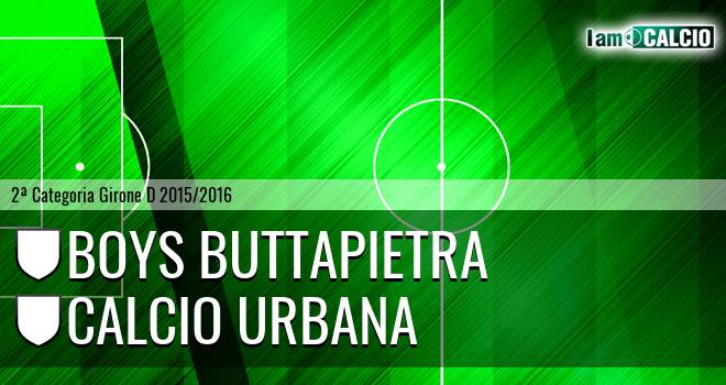 Boys Buttapietra - Calcio Urbana