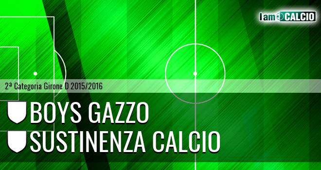 Boys Gazzo - Sustinenza Calcio