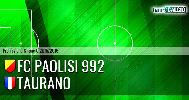 FC Paolisi 992 - Taurano