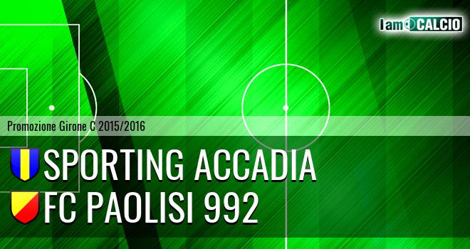 Sporting Accadia - FC Paolisi 992