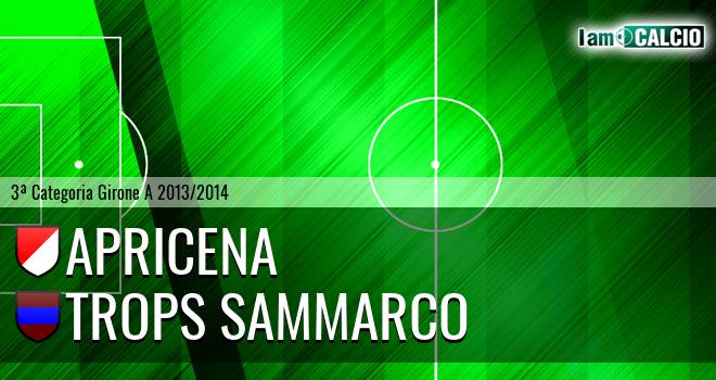 Atletico Apricena - Trops Sammarco