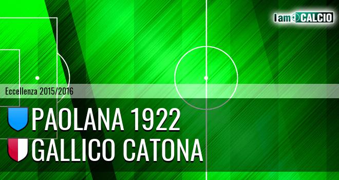 Paolana 1922 - Gallico Catona