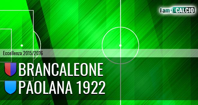 Brancaleone - Paolana 1922
