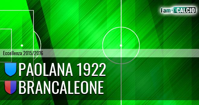 Paolana 1922 - Brancaleone