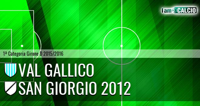 Val Gallico - San Giorgio 2012