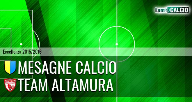 Mesagne Calcio - Team Altamura