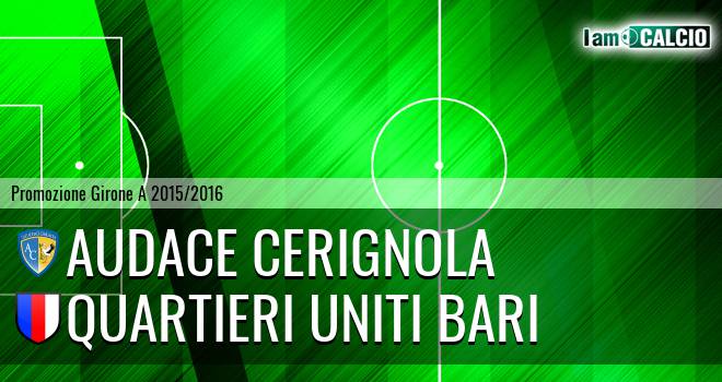 Audace Cerignola - Quartieri Uniti Bari