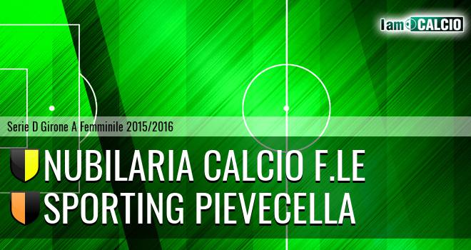 Nubilaria Calcio F.le - Sporting Pievecella