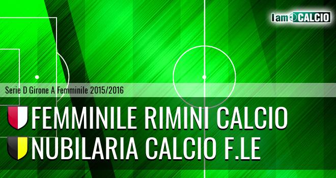 Femminile Rimini Calcio - Nubilaria Calcio F.le