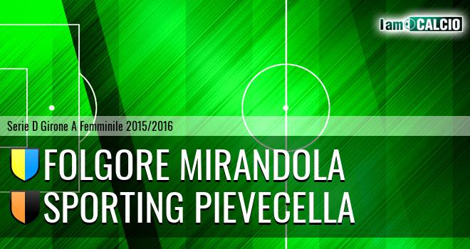 Folgore Mirandola - Sporting Pievecella