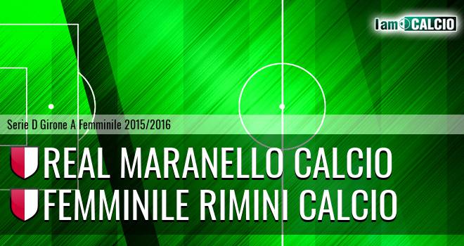 Real Maranello Calcio - Femminile Rimini Calcio