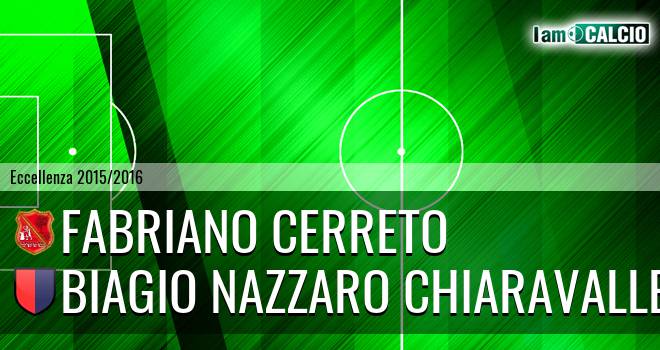 Fabriano Cerreto - Biagio Nazzaro Chiaravalle