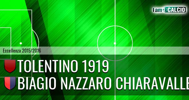 Tolentino 1919 - Biagio Nazzaro Chiaravalle