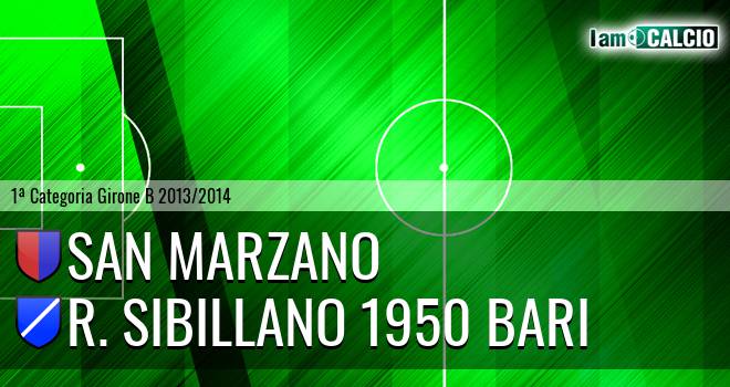 San Marzano - R. Sibillano 1950 Bari