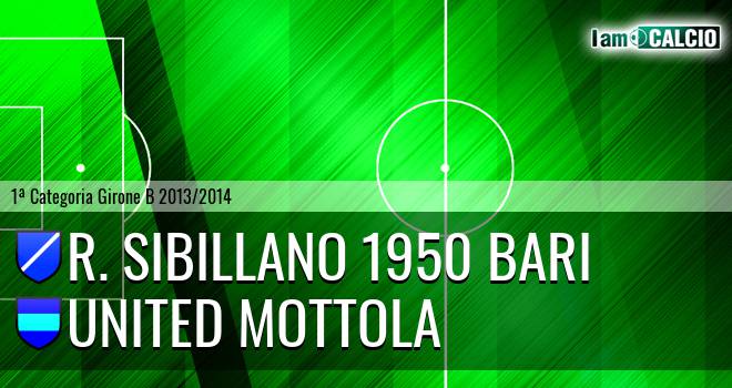 R. Sibillano 1950 Bari - United Mottola