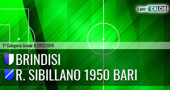 Brindisi - R. Sibillano 1950 Bari