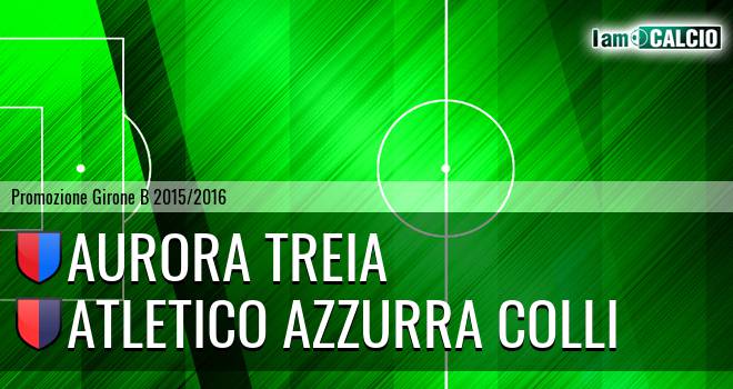 Aurora Treia - Atletico Azzurra Colli