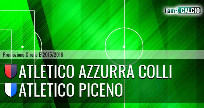 Atletico Azzurra Colli - Atletico Piceno