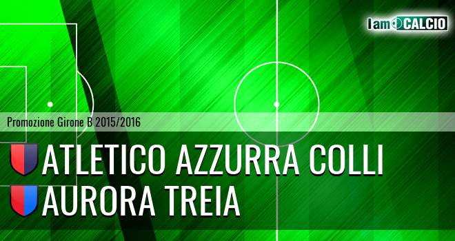 Atletico Azzurra Colli - Aurora Treia