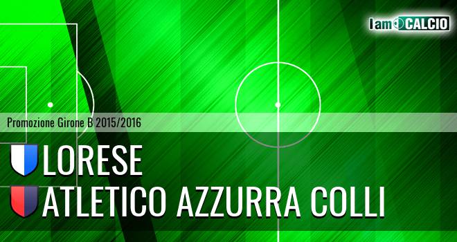 Lorese - Atletico Azzurra Colli