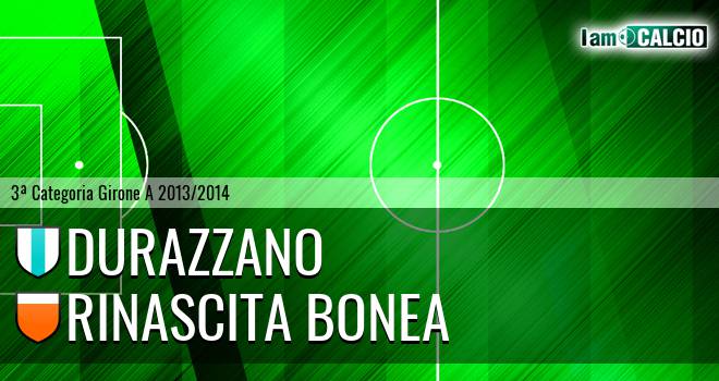 Durazzano Calcio - Rinascita Bonea