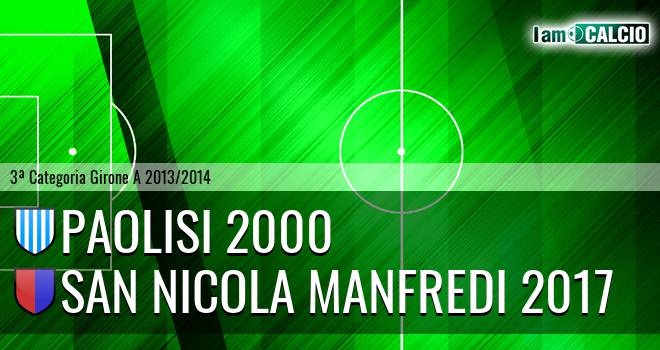 Paolisi 2000 - Real San Nicola Manfredi