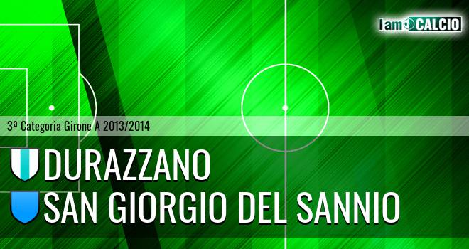 Durazzano Calcio - San Giorgio del Sannio