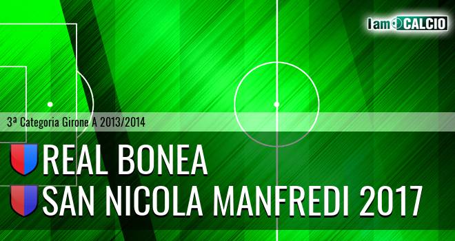 Real Bonea - Real San Nicola Manfredi