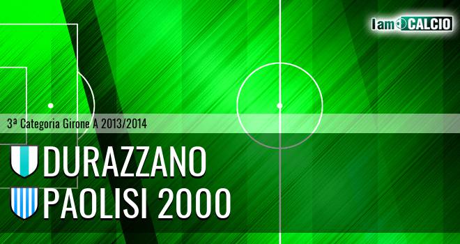 Durazzano Calcio - Paolisi 2000