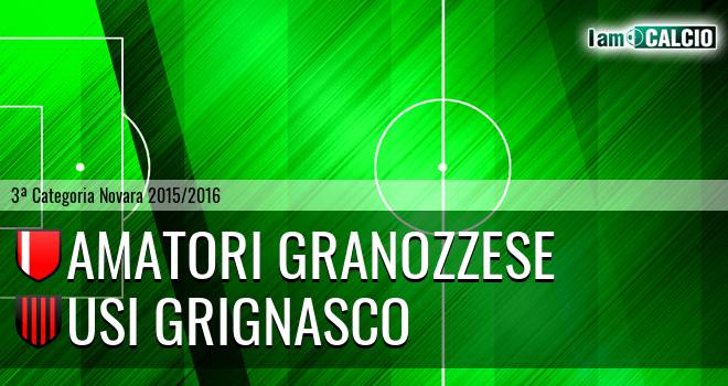 Amatori Granozzese - Usi Grignasco