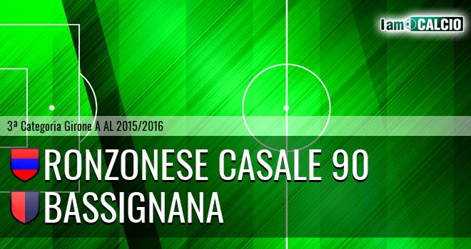 Ronzonese Casale 90 - Bassignana