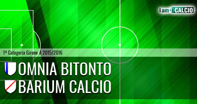 Bitonto Calcio - Barium Calcio