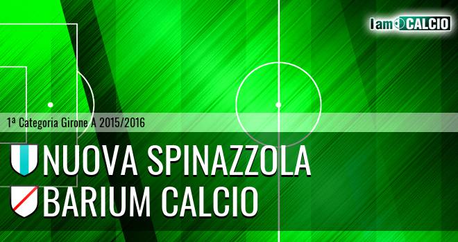 Nuova Spinazzola - Barium Calcio